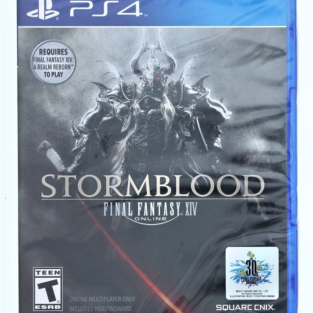 Stormblood Final Fantasy XIV Online Game For PS4